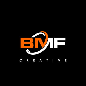 BMF Letter Initial Logo Design Template Vector Illustration	
