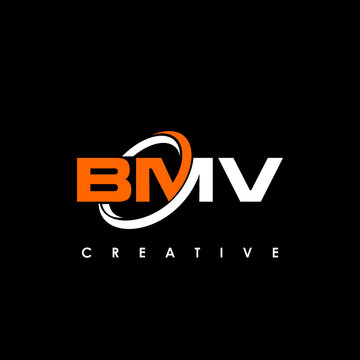 BMV Letter Initial Logo Design Template Vector Illustration	
