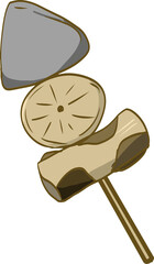 美味しそうなおでんのイラスト