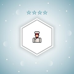     chef vector icon modern