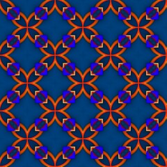 colorful symmetrical repeating patterns for textiles, ceramic tiles, wallpapers and designs. seamless image. 