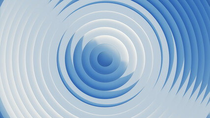 Abstract background with circles in waves - obrazy, fototapety, plakaty