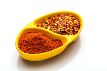 Chilli, Red Pepper Flakes and Chilli Powder