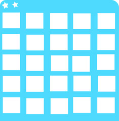 calendar icon vector 
