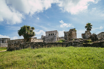 The ancient Mayan city on the Caribbean coast Tulum