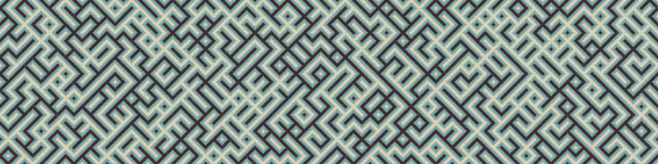 Abstract Geometric Pattern generative computational art illustration