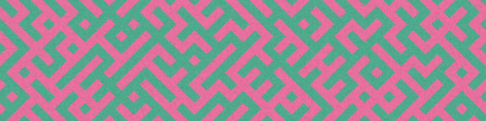 Abstract Geometric Pattern generative computational art illustration