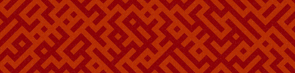 Abstract Geometric Pattern generative computational art illustration