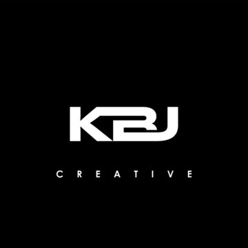 KBJ Letter Initial Logo Design Template Vector Illustration	
