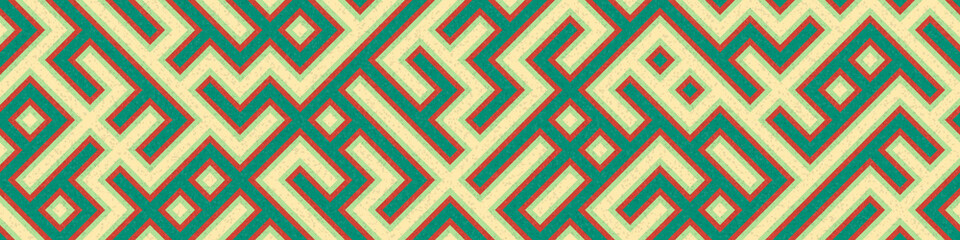 Abstract Geometric Pattern generative computational art illustration