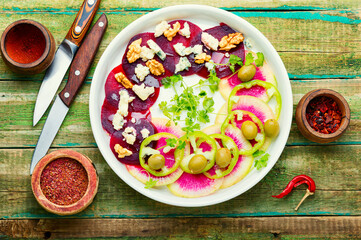 Spring vegetable salad
