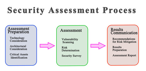 Components of security assessment process