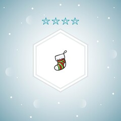     socks vector icon moderns