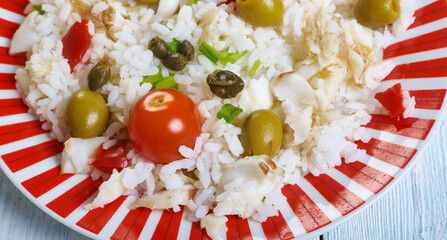 Arroz de bacalhau