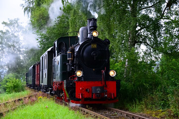 Sauerländer Kleinbahn Dampflokomotive Eisenbahn Plettenberg Lok Schmalspurbahn Qualm Museumszug...