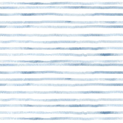 Watercolor landcape seamless pattern stripes with snow deep blue and grey color for textile fabric, wrapping paper, wedding invintation, wallpaper decor.