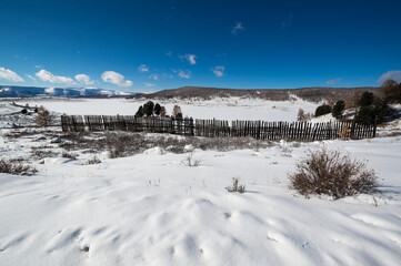 Fototapeta na wymiar View of Ulagan Highlands