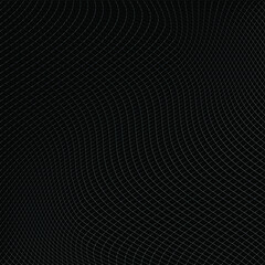 Naklejka premium Striped texture, Abstract warped Diagonal Striped Background, wave lines texture. Brand new style for your business design, vector template for your ideas