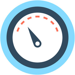 Speedometer Vector Icon