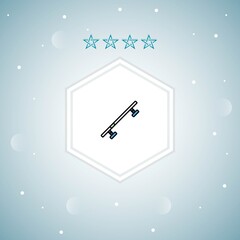     rails vector icon modern