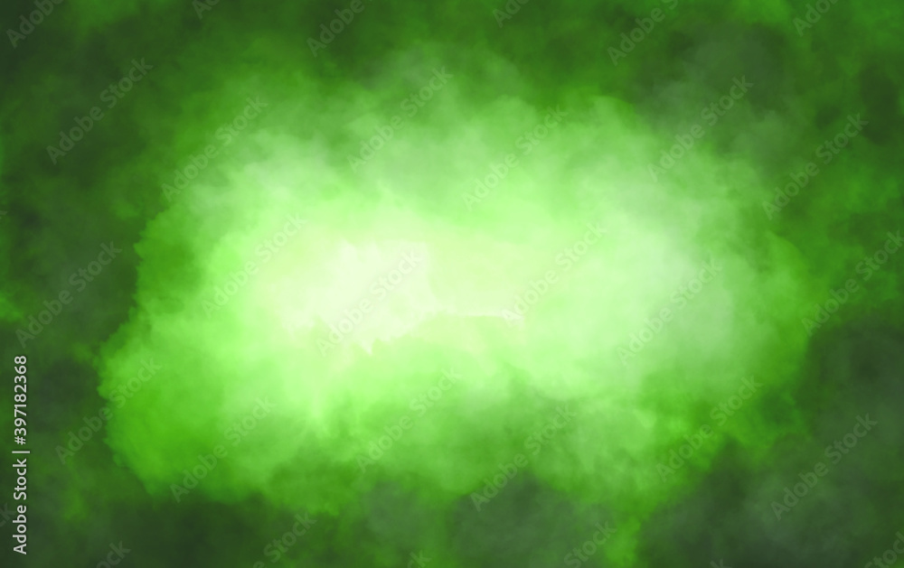 Wall mural green abstract background