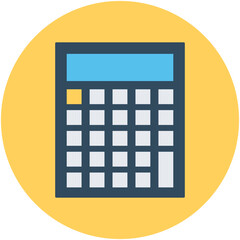 
Calculator Vector Icon
