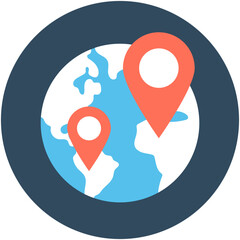 
Worldwide Vector Icon
