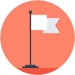 
Flag Vector Icon 
