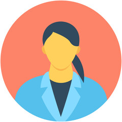 
Lady Servant Vector Icon
