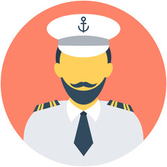 
Captain Vector Icon
