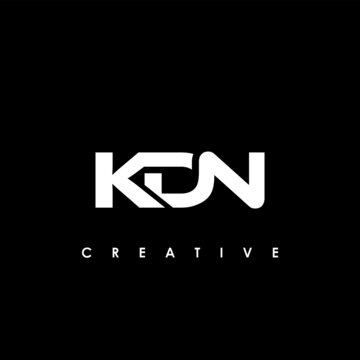KDN Letter Initial Logo Design Template Vector Illustration	
