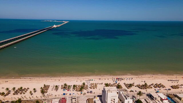Hyperlapse in Progreso, Yucat&aacute;n, M&eacute;xico
