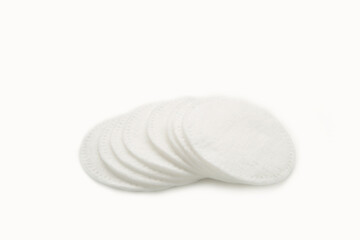 Cotton swabs isolated on a white background