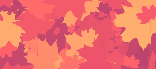abstract vintage colorful watercolor autumn fall leaves leaf maple nature wallpaper background bg ground texture art
