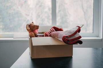 Donation box, Charity Gift hampers, Help Refugees and homeless. Christmas Xmas Charity Donation box...