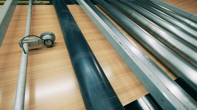 Metal fasade panels manufacturing at rolling mill