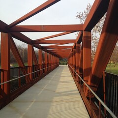 photogenic truss bridge
