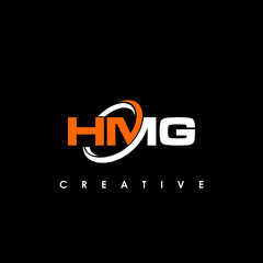 HMG Letter Initial Logo Design Template Vector Illustration	
