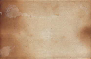 Vintage old paper with scratches and stains texture