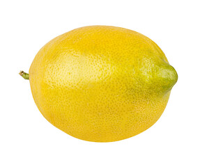Lemon isolated on white background with clipping path