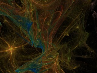 Imaginatory fractal background Image