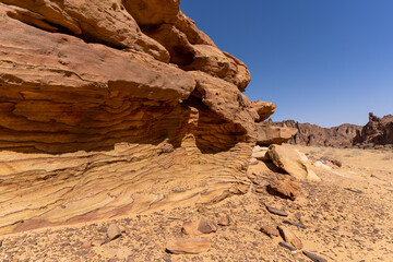 desert canyon Al Ala, Saudi Arabia