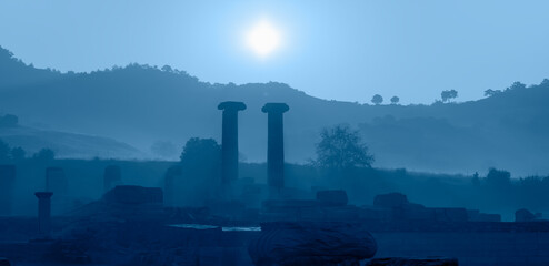 The Temple of Artemis, Sardes (Sardis) Ancient City - Manisa, Turkey 
