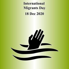 International Migrants Day Vector Illustration.
vektor eps 10