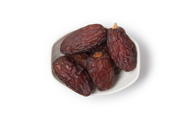 Dried dates fruits in studio