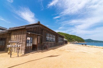 小豆島・二十四の瞳映画村にある岬の分教場