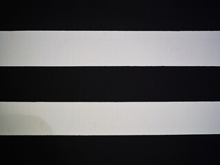 black and white stripes colored wall art