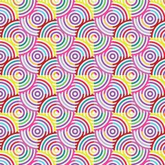 Circular pattern colorful design vector illustration which looks good and attractive