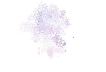 Light Purple, Pink vector backdrop with artificial intelligence data.