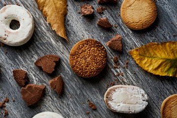 mantecados and polvorones, spanish christmas sweet